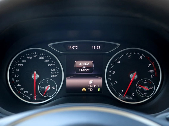 Mercedes-Benz Klasa B cena 58600 przebieg: 116276, rok produkcji 2015 z Różan małe 667